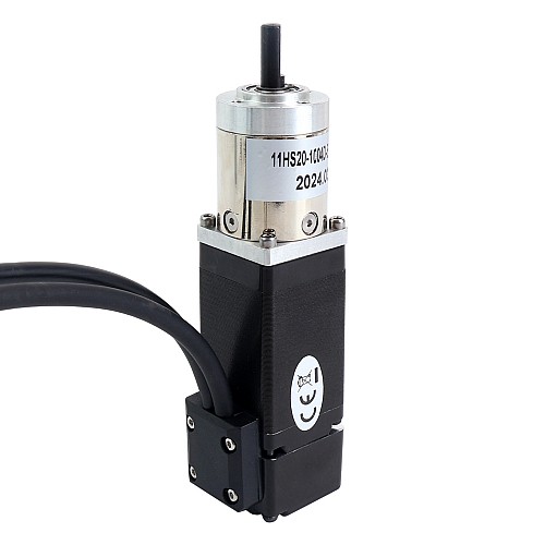 Nema 11 クローズドループ ギア付きステッパー L=51mm ギア比 14:1 エンコーダー 1000PPR(4000CPR) - 11HS20-1004D-E1000-PG14 | StepperOnline
