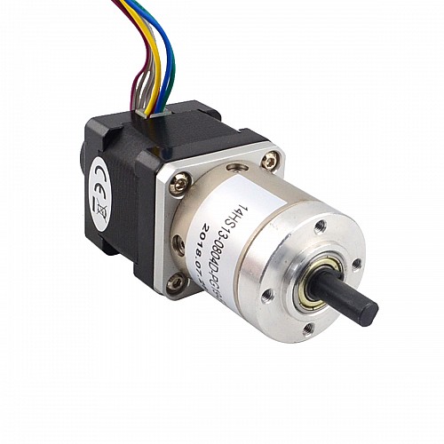 Nema14閉ループギヤードステッパーL=34mmギアRaio19:1エンコーダ300CPR Nema14閉ループギヤードステッパーL=34mmギアRaio19:1エンコーダ300CPR