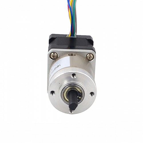 Nema14閉ループギヤードステッパーL=34mmギアRaio19:1エンコーダ300CPR Nema14閉ループギヤードステッパーL=34mmギアRaio19:1エンコーダ300CPR