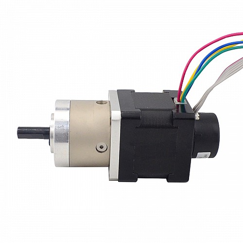 Nema14閉ループギヤードステッパーL=34mmギアRaio5:1エンコーダー300PPR Nema14閉ループギヤードステッパーL=34mmギアRaio5:1エンコーダー300PPR