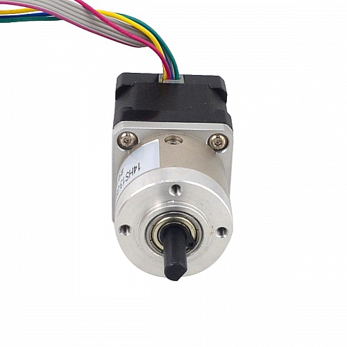 Nema14閉ループギヤードステッパーL=34mmギアRaio5:1エンコーダー300PPR Nema14閉ループギヤードステッパーL=34mmギアRaio5:1エンコーダー300PPR