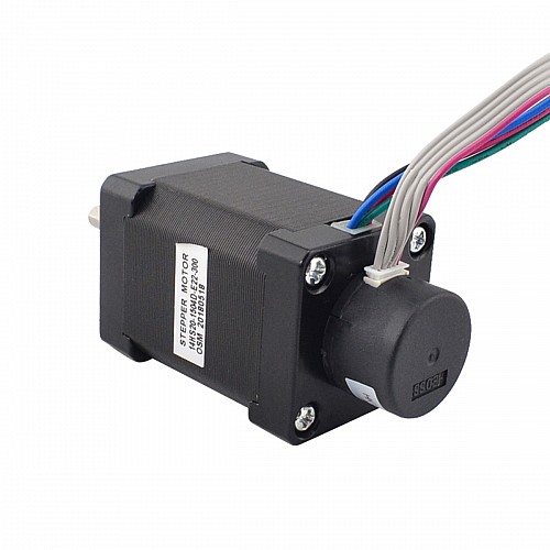 Nema 14 閉ループ ステッピング モーター 40Ncm(56.64oz.in) エンコーダー 300PPR