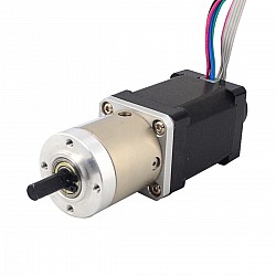 Nema14閉ループギヤードステッパーL=51mm Gear Raio 14：1エンコーダー300CPR