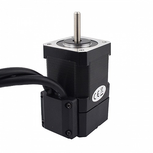 Nema 17 閉ループ ステッピング モーター 59Ncm(83.55oz.in) エンコーダー付き 1000PPR(4000CPR)