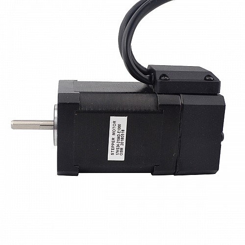 Nema 17 閉ループ ステッピング モーター 65Ncm(92.05oz.in) エンコーダー 1000PPR(4000CPR)