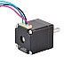 Nema 11 バイポーラ 1.8deg 7Ncm(9.91oz.in) 0.67A 28x28x31mm 4 ワイヤ