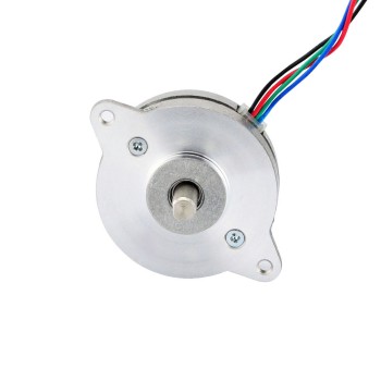 ラウンド Nema 14 バイポーラ 0.9deg 5Ncm(7.08oz.in) 0.5A Φ36x12.5mm 4 ワイヤー