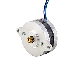 ラウンド Nema 14 バイポーラ 0.9deg 9Ncm(12.75oz.in) 1.0A Φ36x17.5mm 4 ワイヤ ヴォロン・ステルスバーナー用