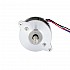 ラウンド Nema 14 バイポーラ 0.9deg 8Ncm(11.33oz.in) 0.65A Φ36x19.6mm 4 ワイヤー