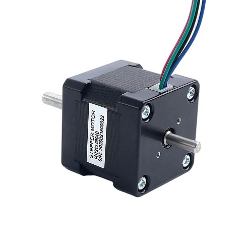 デュアルシャフトネマ141.8度18Ncm(25.5oz.in)0.8A 35.2x35.2x34mm4線