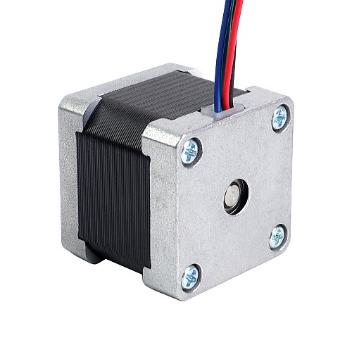 Nema 14 バイポーラ 1.8deg 18Ncm(25.49oz.in) 1.0A 35x35x34mm 4 ワイヤー - 14HS13-1004S-EGS | StepperOnline