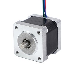 Nema 14 バイポーラ 1.8deg 18Ncm(25.49oz.in) 1.0A 35x35x34mm 4 ワイヤー