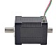 Nema 14 中空シャフト ステッピング モーター バイポーラ 33Ncm(46.74oz.in) 2.0A 35x35x48mm