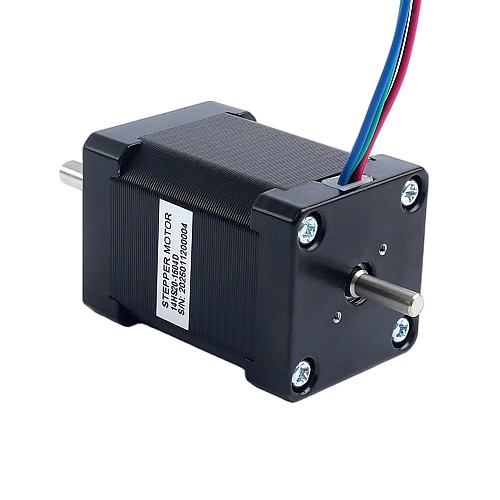 デュアルシャフトネマ14バイポーラ1.8度40Ncm(56.64oz.in)1.5A 35.2x35.2x52mm4線