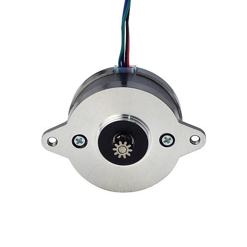 E シリーズ ラウンド Nema 14 バイポーラ 0.9deg 8Ncm(11.33oz.in) 1.0A 36x17mm 4 ワイヤー