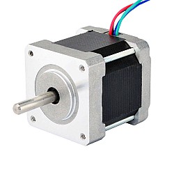 CN 発売中 - Nema 16 バイポーラ 0.9deg 25Ncm(35.4oz.in) 0.3A 39x39x44mm 4 ワイヤー