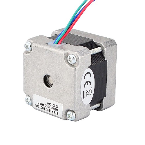 Nema 16 バイポーラ 1.8deg 21Ncm(29.74oz.in) 0.4A 39x39x34mm 4 ワイヤー