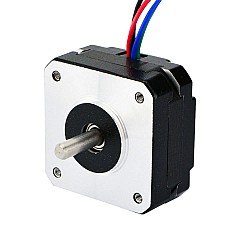 Nema 17 バイポーラ 0.9deg 11Ncm(15.58oz.in)1.2A 42x42x21mm 4 ワイヤー