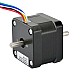 デュアル シャフト Nema 17 ユニポーラ 0.9deg 16Ncm(22.66oz.in) 0.3A 42x34mm 6 ワイヤ