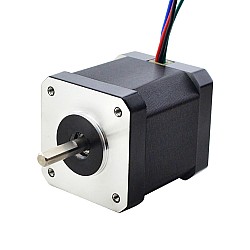 Nema 17 バイポーラ 0.9deg 44Ncm(62.3oz.in) 1.68A 42x42x48mm 4 ワイヤー