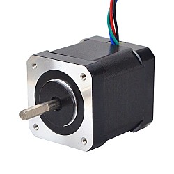 Nema 17 バイポーラ 0.9deg 46Ncm(65.1oz.in) 2A 42x42x48mm 4 ワイヤ