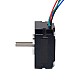 Nema 17 バイポーラ ステッピング モーター 1.8deg 16Ncm(22.66oz.in) 1A 押出機モーター 42x42x20mm 4 ワイヤー