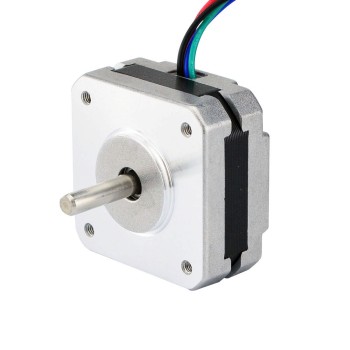 Nema 17 バイポーラ ステッピング モーター 1.8deg 16Ncm(22.66oz.in) 1A 押出機モーター 42x42x21.5mm 4 ワイヤー Nema 17 バイポーラ ステッピング モーター 1.8deg 16Ncm(22.66oz.in) 1A 押出機モーター 42x42x21.5mm 4 ワイヤー