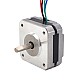Nema 17 バイポーラ ステッピング モーター 1.8deg 16Ncm(22.66oz.in) 1A 押出機モーター 42x42x20mm 4 ワイヤー