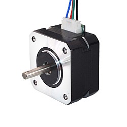 Nema 17 バイポーラ 1.8deg 13Ncm(18.41oz.in) 0.7A 42x42x25mm 4 ワイヤ