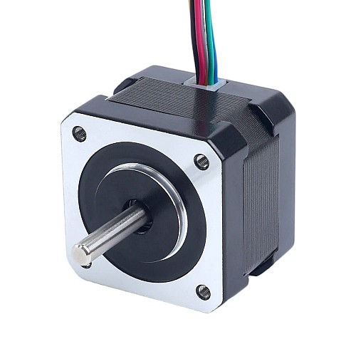 Nema 17 ユニポーラ 1.8deg 16Ncm(22.66oz.in)0.31A 42x42x33mm 6 ワイヤ