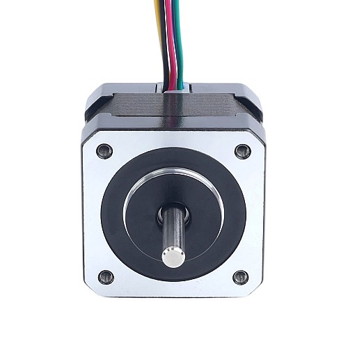 Nema 17 ユニポーラ 1.8deg 16Ncm(22.66oz.in)0.31A 42x42x33mm 6 ワイヤ