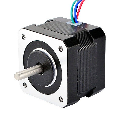 デュアル シャフト Nema 17 バイポーラ 1.8deg 22Ncm(31.15oz.in) 1.33A 42x33mm 4 ワイヤ デュアル シャフト Nema 17 バイポーラ 1.8deg 22Ncm(31.15oz.in) 1.33A 42x33mm 4 ワイヤ