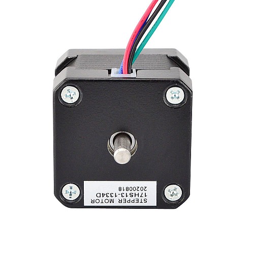 デュアル シャフト Nema 17 バイポーラ 1.8deg 22Ncm(31.15oz.in) 1.33A 42x33mm 4 ワイヤ デュアル シャフト Nema 17 バイポーラ 1.8deg 22Ncm(31.15oz.in) 1.33A 42x33mm 4 ワイヤ