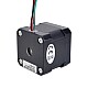 Nema17バイポーラ1.8deg36Ncm(51oz.in)0.85A 5.4V42x42x39mm4ワイヤコネクタ付き Nema17バイポーラ1.8deg36Ncm(51oz.in)0.85A 5.4V42x42x39mm4ワイヤコネクタ付き