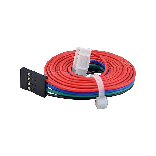 E シリーズ Nema 17 バイポーラ 42Ncm(59.49oz.in) 1.5A 42x42x38mm 4 ワイヤ、1m ケーブルおよびコネクタ付き