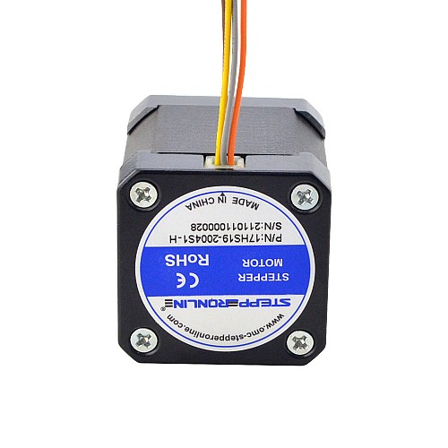 Nema 17 高温ステッピング モーター 59Ncm(84oz.in) 絶縁クラス H 180C Nema 17 高温ステッピング モーター 59Ncm(84oz.in) 絶縁クラス H 180C