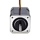 Nema17 Voron 高温ステッピングモーター55Ncm(77.93oz.in)絶縁クラスH180C