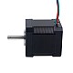 Nema 17 バイポーラ 1.8deg 60Ncm(84.97oz.in) 2.5A 42x42x48mm 4 ワイヤー - 17HS19-2504S | StepperOnline