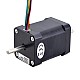 デュアル シャフト Nema 17 バイポーラ 1.8度 65Ncm(92 オンス.インチ) 1.2A 42x42x60mm 6 ワイヤ