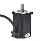 Nema 17 バイポーラ 1.8度 79Ncm(111.896oz.in) 2.3A 42x42x67mm 4 ワイヤー