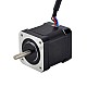 P シリーズ IP65 防水 Nema 17 ステッピング モーター 2.0A 0.59Nm(83.57oz.in)