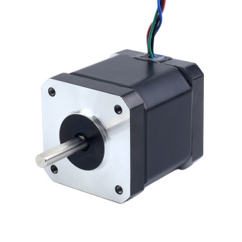 Pシリーズ IP65 防水 Nema 17 ステッピングモーター 0.59Nm(83.57oz.in) 2.0A 42×42×49mm