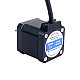 P シリーズ IP67 防水 Nema 17 ステッピング モーター 2.0A 0.59Nm(83.57oz.in)