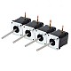 4pcs Nema 17 高温ステッピング モーター 55Ncm(77.93oz.in) 55mm 丸シャフト絶縁クラス H 180C - 4-17HS19-2504S-H-V1 | StepperOnline