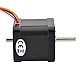 デュアル シャフト Nema 17 ユニポーラ 0.9deg 32Ncm(45.3oz.in) 0.4A 42x48mm 6 ワイヤ