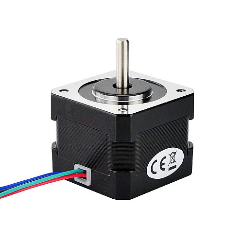 Nema17バイポーラ1.8度26Ncm(36.82oz.in)0.4A 42x42x34mm4線の 3個
