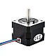 Nema17バイポーラ1.8度26Ncm(36.82oz.in)0.4A 42x42x34mm4線の 3個