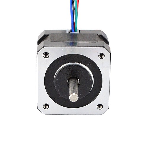 Nema17バイポーラ1.8度26Ncm(36.82oz.in)0.4A 42x42x34mm4線の 3個