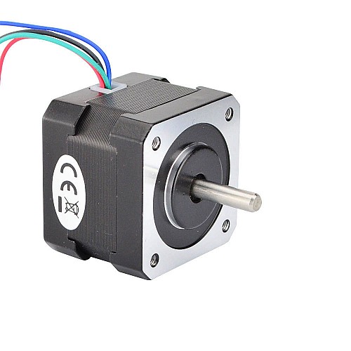 Nema17バイポーラ1.8度26Ncm(36.82oz.in)0.4A 42x42x34mm4線の 3個