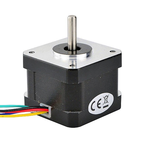 Nema 17 ユニポーラ 0.9deg 16Ncm(22.66oz.in) 0.3A 42x42x34mm 6 ワイヤ Nema 17 ユニポーラ 0.9deg 16Ncm(22.66oz.in) 0.3A 42x42x34mm 6 ワイヤ
